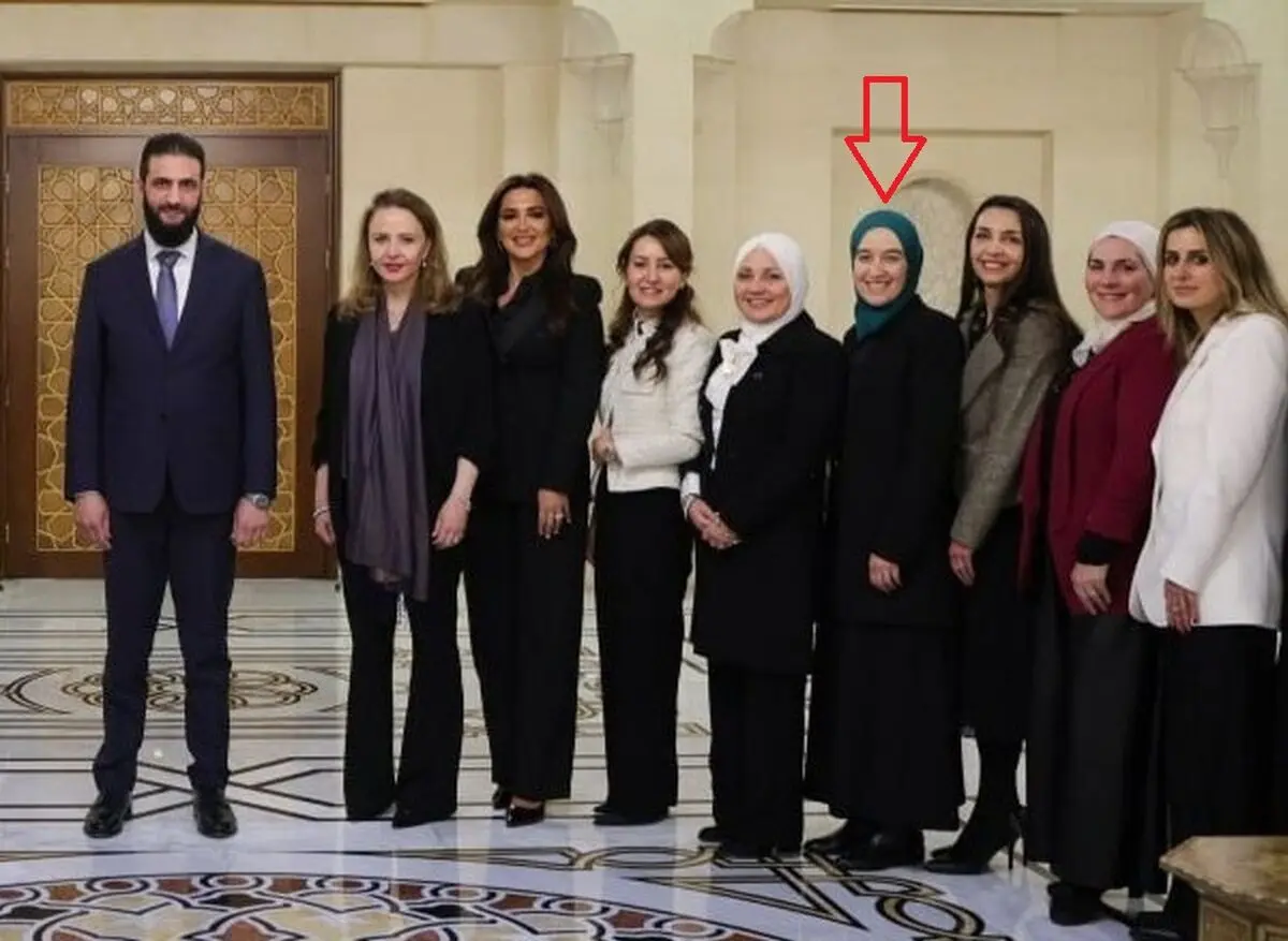 جنجال همسر جولانی در رسانه‌های عربی/ تصاویر
