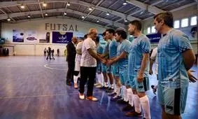 پزشکیان پا به توپ شد/ تصاویر