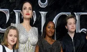 آنجلینا جولی می گوید به دخترخوانده خود نزدیک تر از دختران بیولوژیکش است