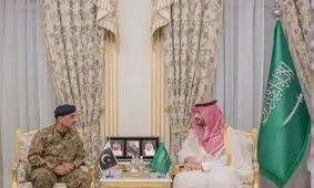دیدار فیلد مارشال عاصم منیر و وزیر دفاع عربستان در ریاض/ پاکستان قصد مداخله در درگیری عربستان سعودی و یمن را دارد؟