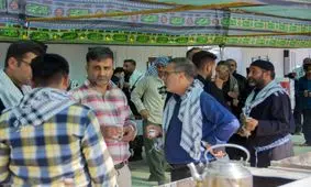 موکب‌های نیشکر، قدمگاه عاشقان حسین می‌شود