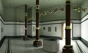 تازه ترین عکس ها از فضای داخل کعبه / مراسم تطهیر انجام شد