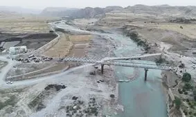 احیای جهادی پل روستای جوکنک پس از برخورد تریلر / رفع انسداد ۳۰ روستای رامهرمز در کمتر از یک ماه / افزایش ظرفیت باربری پل موقت فراتر از طراحی مهندسی

