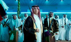 پشت صحنه کلیپ سالگرد تاسیس عربستان با حضور رونالدو/ ویدئو