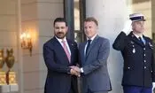 امضای چند یادداشت تفاهم میان عراق و فرانسه با حضور الزیدی و مکرون در پاریس/ رئیس جمهور فرانسه: گسترش همکاری‌های دفاعی و امنیتی با عراق به معنای ادامه مبارزه مشترک با تروریسم است

