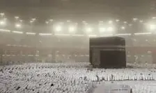 طوفان شدید در مکه زائران را غافلگیر کرد/ ویدئو