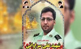 لحظه شهادت مامور پلیس در گلستان/ ویدئو