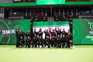 پیروزی قاطع آزادکاران ایران در جام جهانی مقابل ژاپن