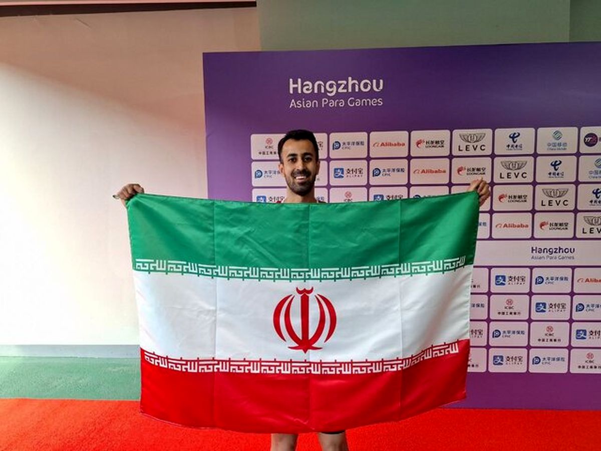 علیرضا زارع با رکوردشکنی قهرمان ماده ۲۰۰ متر پاراآسیایی شد