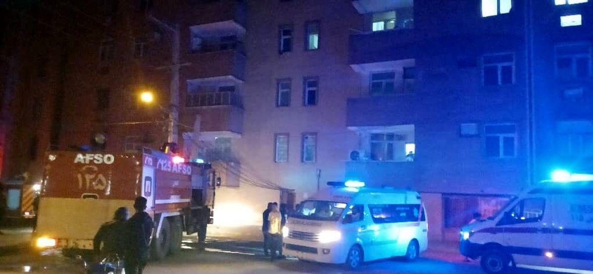 آتشسوزی یک مجتمع مسکونی در آبادان هفت مصدوم و ۲ فوتی برجای گذاشت