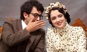 سفر در زمان؛ «شهرزاد» سریال شهرزاد در کنار صابر ابر در یک کافه؛ دهه 90 