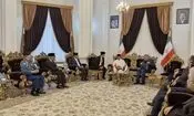 وزیر خارجه و شماری از علمای اندونزی برای ادای احترام به مقام رهبر شهید وارد مشهد شدند