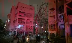 شهر عراد با یک موشک ویران شد