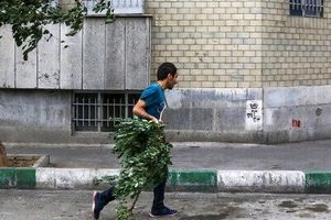 هشدار زرد رنگ فعالیت سامانه بارشی و وزش باد شدید در تهران

