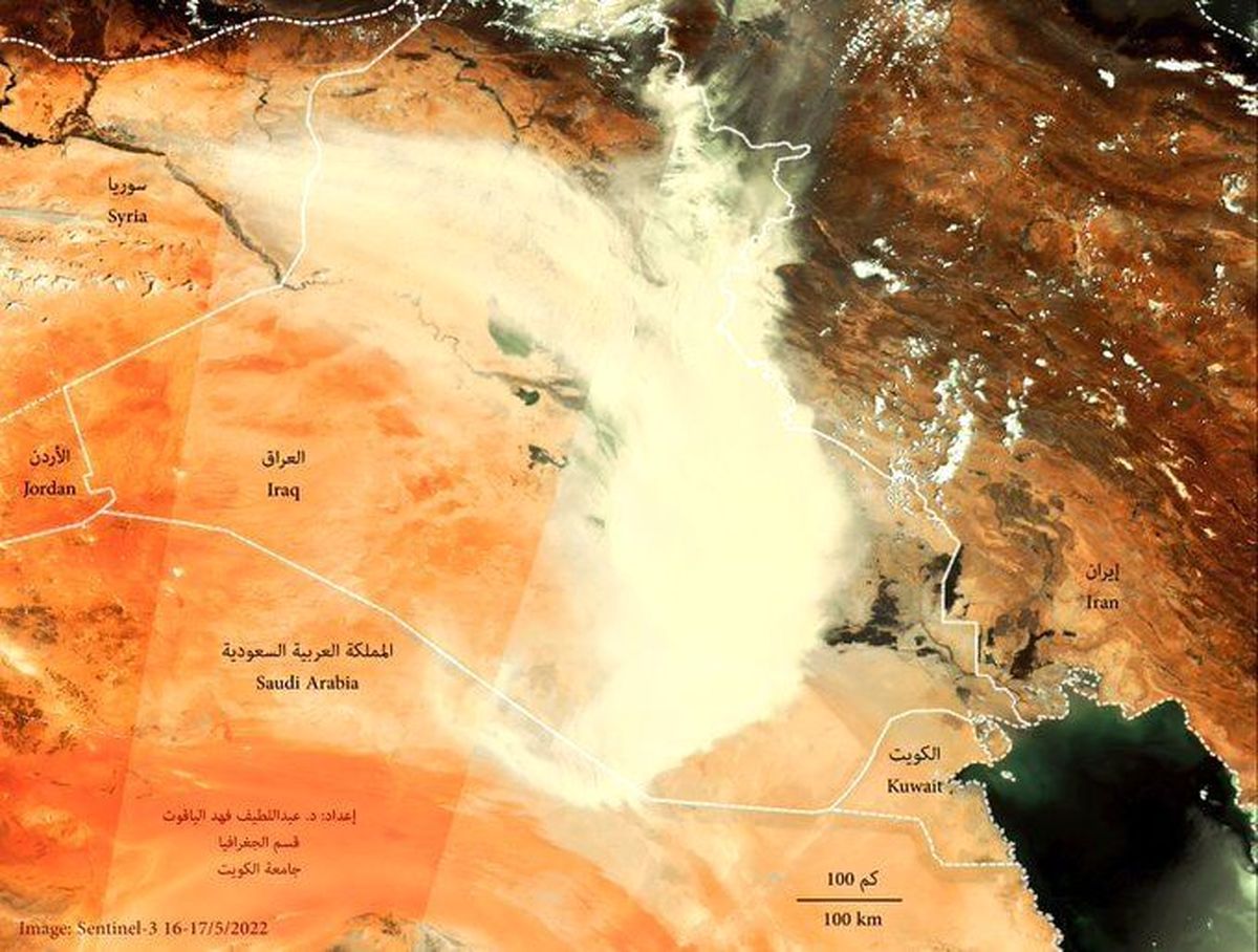 هواشناسی: موج جدید توفان خاک در عراق نگران کننده است

