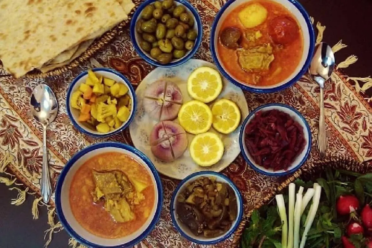 غذاهای محلی خوش عطر و طعم همدان