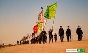 تصاویری از پیاده روی اربعین در عراق