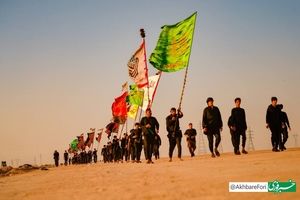 تصاویری از پیاده روی اربعین در عراق