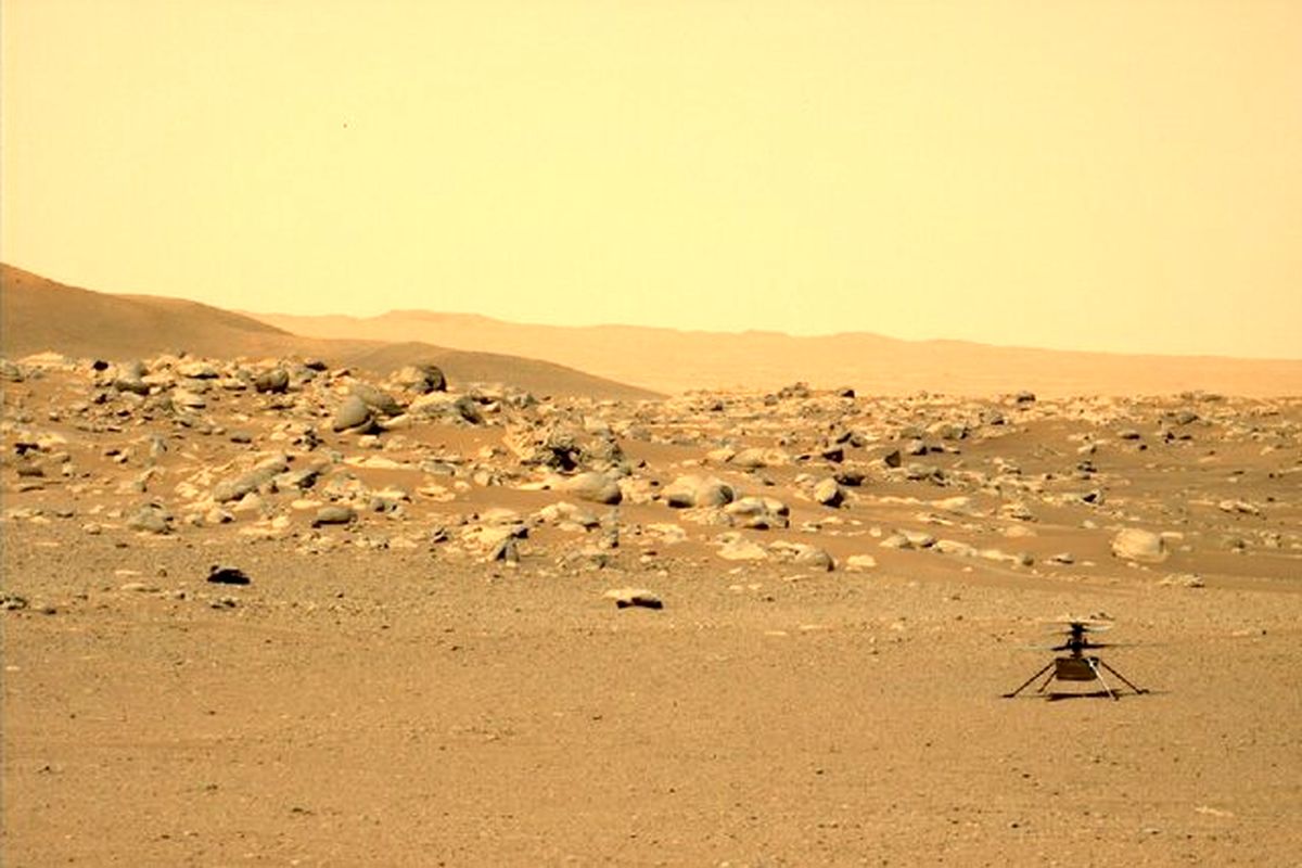 تماس ناسا با بالگرد مریخی «نبوغ» دوباره برقرار شد

