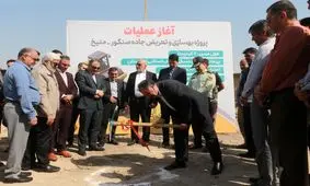 آغاز عملیات اجرایی پروژه بهسازی و تعریض مسیر معمره صنگور -منیخ در منطقه آزاد اروند 