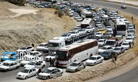 ترافیک سنگین محورهای اربعین تا ۴۸ ساعت آینده ادامه دارد 