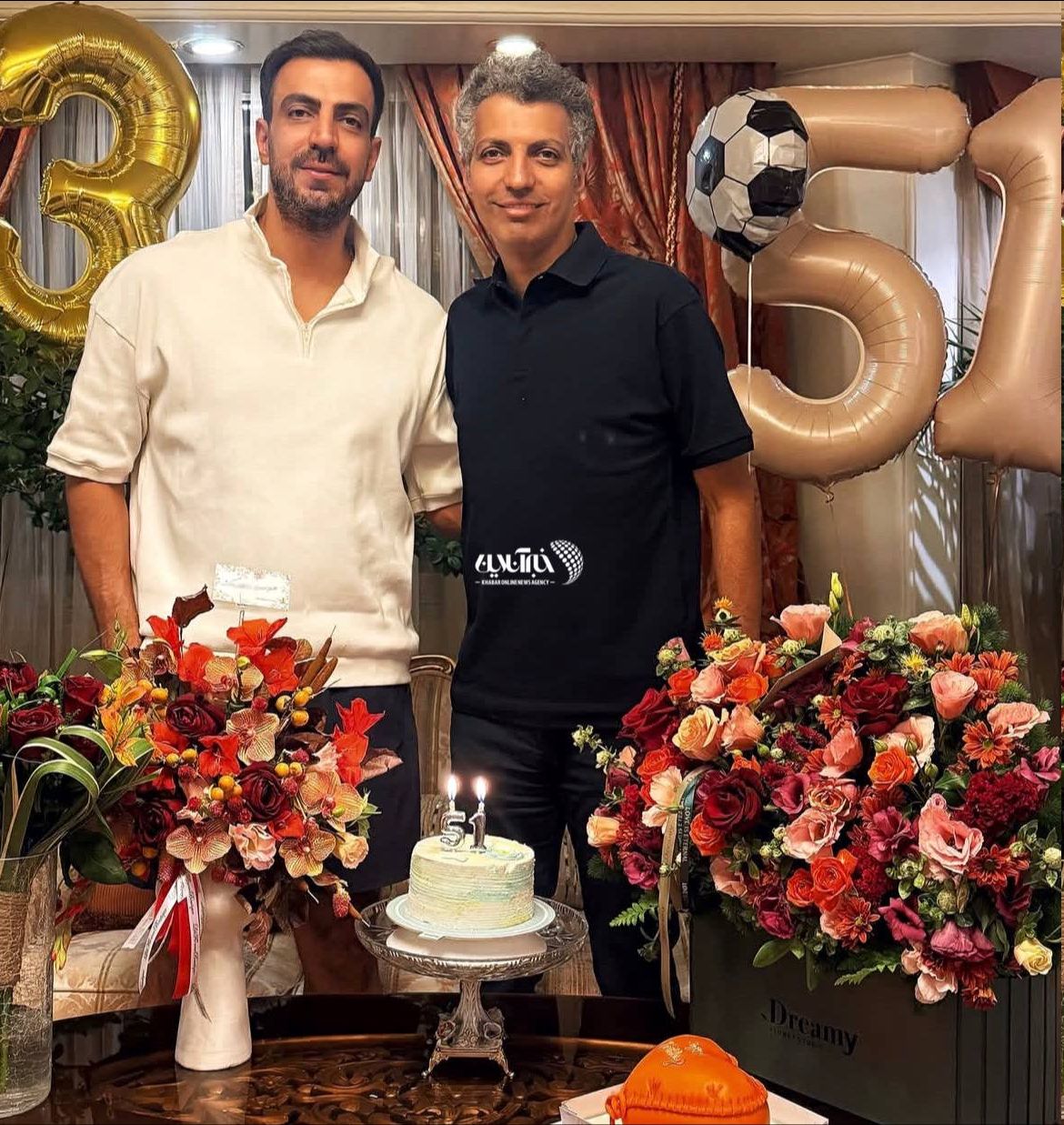 جشن تولد ۵۱ سالگی عادل فردوسی‌پور