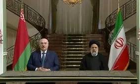 تاکید رئیسی بر توسعه روابط ایران و بلاروس

