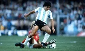 تصویر تکان‌دهنده از مرگ مارادونا