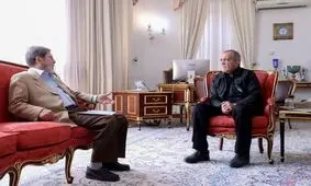 دیدار مرندی با پزشکیان

