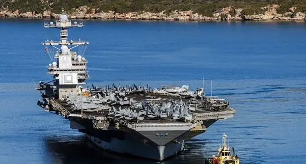 آمریکایی‌ها از جنگ خسته شدند | ملوان‌های آمریکایی ناو جرالد فورد را آتش زدند!