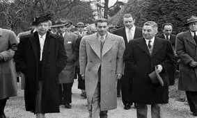 تصاویر کمتر دیده شده از محمدرضا پهلوی در آمریکا