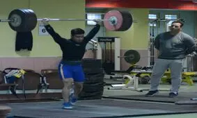 آغاز کار علی حسینی در تیم ملی وزنه‌برداری با دعوت ۲۳ ورزشکار

