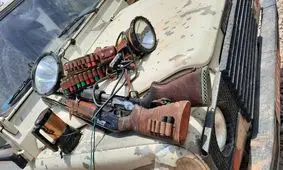 دستگیری سه نفر متخلف هنگام شروع به شکار در مله گاله