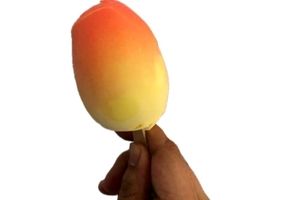 بستنی سه بعدی انبه؛ ترند و خوشمزه/ ویدئو