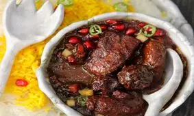 طرز تهیه فسنجون یزدی (متنجینه)
