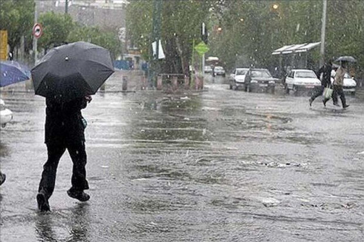 پیش بینی بارش باران تا دوشنبه آینده