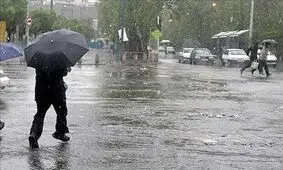 پیش بینی بارش باران تا دوشنبه آینده