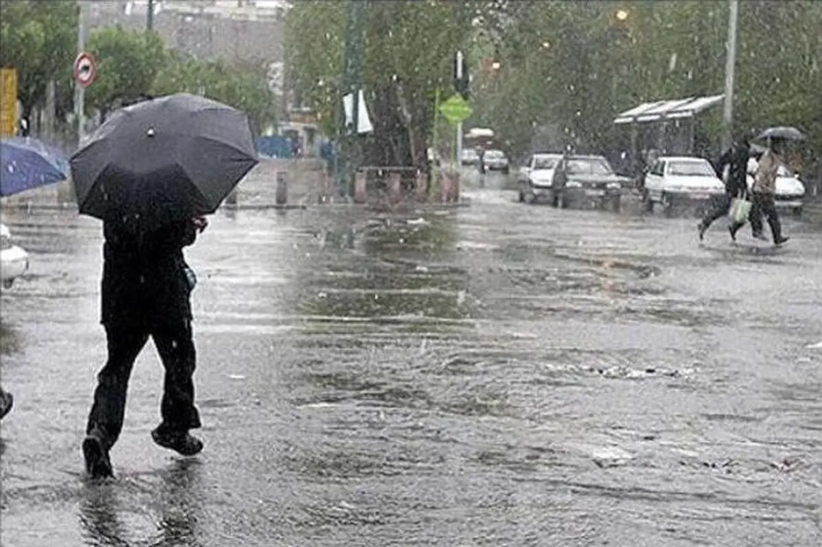 پیش بینی بارش باران تا دوشنبه آینده