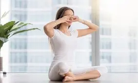 یوگای چشم، روشی برای کاهش درد چشم