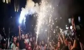 جشن و پایکوبی در دمشق پس از لغو تحریم‌های آمریکا علیه سوریه/ ویدئو