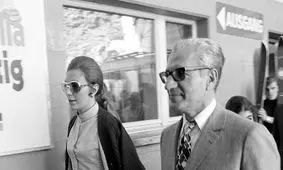  سفر در زمان؛ «فرح، علیرضا و محمدرضا پهلوی» در حال صبحانه خوردن در پاریس؛ سال 1348