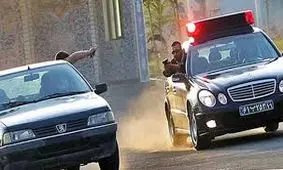دستگیری دزد پراید با تیراندازی پلیس
