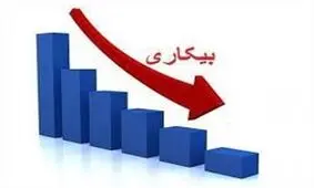 نرخ بیکاری کاهش یافت