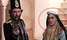 تیپ و ژست قجری جدید «مریم مومن، فخرالزمان» سریال بانوی عمارت/ تصاویر
