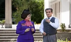 نگاهی به گریم عالی و بی‌نقص مهراوه شریفی‌نیا در نقش ثریا، همسر محمدرضا پهلوی