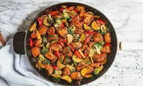 خوراک مرغ ساده؛ یک ناهار یا شام فوری