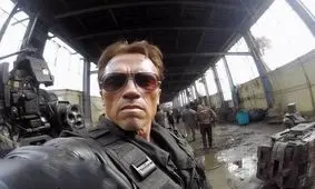 سلفی هوشمندانه بازیگران از صحنه فیلمبرداری!/ تصاویر