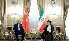 رئیسی: نباید بین تروریست‌ها فرق گذاشت/ اردوغان: هدف ایران و ترکیه رسیدن به حجم تبادلات تجاری ۳۰ میلیارد دلاری است

