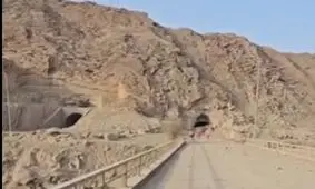 گزارش صدا و سیما و خبرگزاری تسنیم از حمله آمریکا به تونل‌های شهید میرزایی در ورودی به بندرعباس/ ویدئو