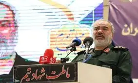هشدار سردار فدوی به اسرائیل: می‌توانیم همزمان نیروگاه های شما را بزنیم